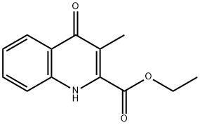ethyl 3-methyl-4-oxo-1,4-dihydroquinoline-2-carboxylate Structure