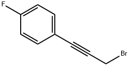 1-(3-Bromoprop-1-yn-1-yl)-4-fluorobenzene Structure