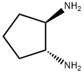 (1R,2R)-1,2-Cyclopentanediamine Structure