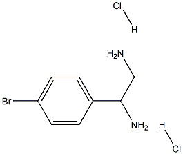 1-(4-BROMOPHENYL)ETHANE-1,2-DIAMINE DIHYDROCHLORIDE Structure