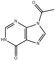 Acetyl hypoxanthine Structure