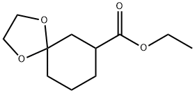 ethyl 1,4-dioxaspiro[4.5]decane-7-carboxylate Structure