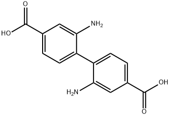 2,2'-diamino-[1,1'-Biphenyl]-4,4'-dicarboxylic acid Structure