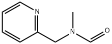 Formamide, N-methyl-N-(2-pyridinylmethyl)- Structure