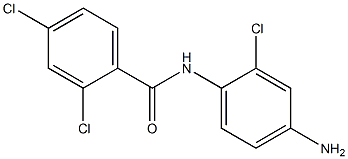 Benzamide, N-(4-amino-2-chlorophenyl)-2,4-dichloro- Structure