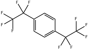 Benzene, 1,4-bis(1,1,2,2,2-pentafluoroethyl)- 구조식 이미지