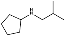 N-(2-methylpropyl)cyclopentanamine Structure