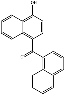 (4-hydroxynaphthalen-1-yl)(naphthalen-1-yl)methanone Structure