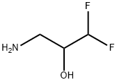 3-Amino-1,1-difluoro-2-propanol 구조식 이미지