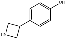 4-(azetidin-3-yl)phenol 구조식 이미지