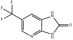 6-Trifluoromethyl-1,3-dihydro-imidazo[4,5-b]pyridin-2-one Structure