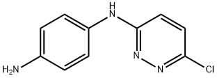 N1-(6-chloro-3-pyridazinyl)-1,4-benzenediamine Structure