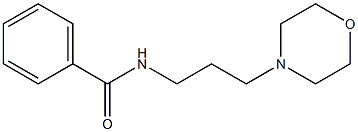 N-(3-morpholin-4-ylpropyl)benzamide Structure