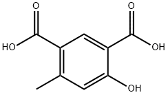 1,3-Benzenedicarboxylic acid, 4-hydroxy-6-methyl- 구조식 이미지