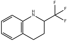 Quinoline, 1,2,3,4-tetrahydro-2-(trifluoromethyl)- Structure