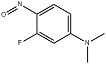 Benzenamine, 3-fluoro-N,N-dimethyl-4-nitroso- Structure