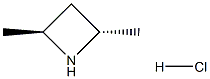 (2S,4S)-2,4-dimethylazetidine hydrochloride Structure