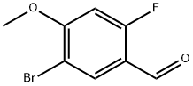 5-bromo-2-fluoro-4-methoxybenzaldehyde Structure
