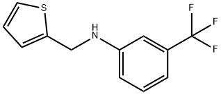 N-(thiophen-2-ylmethyl)-3-(trifluoromethyl)aniline Structure