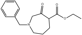 ethyl 1-benzyl-3-oxoazepane-4-carboxylate 구조식 이미지