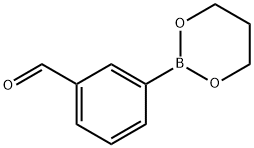 3-(1,3,2-dioxaborinan-2-yl)benzaldehyde 구조식 이미지