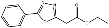 ethyl 2-(5-phenyl-1,3,4-oxadiazol-2-yl)acetate Structure