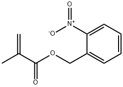 2-Propenoic acid, 2-methyl-, (2-nitrophenyl)methyl ester Structure