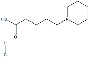 5-(piperidin-1-yl)pentanoic acid hydrochloride 구조식 이미지