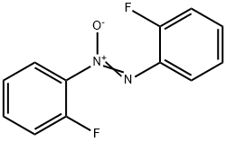 Diazene, 1,2-bis(2-fluorophenyl)-, 1-oxide Structure