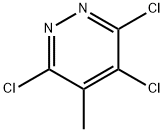 3,4,6-trichloro-5-methyl-Pyridazine Structure