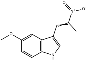 5-methoxy-3-(2-nitro-cis-propenyl)-indole Structure