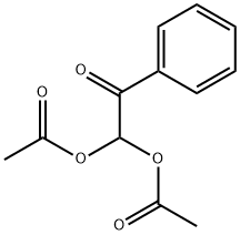 Ethanone, 2,2-bis(acetyloxy)-1-phenyl- 구조식 이미지