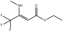 ethyl (2Z)-4,4,4-trifluoro-3-(methylamino)but-2-enoate 구조식 이미지