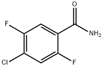 4-chloro-2,5-difluorobenzamide Structure