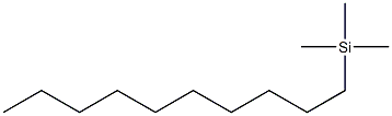 decyl-trimethyl-silane Structure