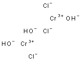 Chromium chloride hydroxide Structure