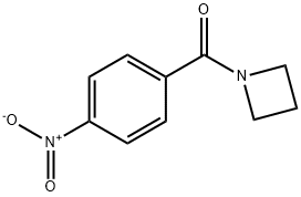 Methanone, 1-azetidinyl(4-nitrophenyl)- Structure