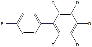 4'-Bromo-1,1'-biphenyl-2,3,4,5,6-d5 Structure