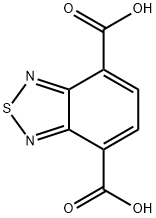 2,1,3-benzothiadiazole-4,7-dicarboxylic acid 구조식 이미지