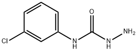 Hydrazinecarboxamide, N-(3-chlorophenyl)- 구조식 이미지