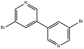 5,5'-DIBROMO-3,3'-BIPYRIDINE Structure