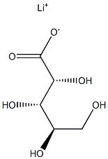 D-XYLONIC ACID LITHIUM SALT Structure