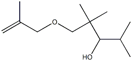 3-Pentanol,2,2,4-trimethyl-1-[(2-methyl-2-propenyl)oxy]- Structure