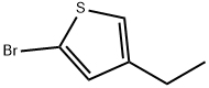 2-Bromo-4-ethylthiophene Structure