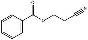 2-cyanoethyl benzoate Structure
