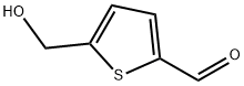 2-Thiophenecarboxaldehyde, 5-(hydroxymethyl)- Structure