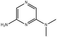 2-Amino-6-(dimethylamino)pyrazine Structure