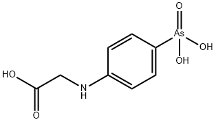 N-(4-Arsonophenyl)glycine Structure