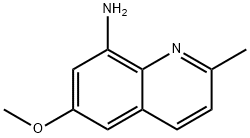 6-methoxy-2-methyl-8-Quinolinamine Structure