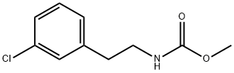 Methyl (3-chlorophenethyl)carbamate Structure